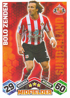 Boudewijn Zenden Sunderland 2009/10 Topps Match Attax #EX45